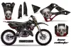 Kawasaki KX125 Dirt Bike Graphic Kit - 1999-2002 Reaper Black
