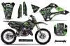 Kawasaki KX125 Dirt Bike Graphic Kit - 1999-2002 Toxicity Green