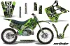 Kawasaki KX250 Dirt Bike Graphic Kit - 1990-1991 NorthStar Green