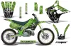 Kawasaki KX250 Dirt Bike Graphic Kit - 1990-1991 Reaper Green