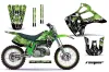 Kawasaki KX250 Dirt Bike Graphic Kit - 1992-1993 Reaper Green