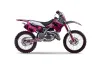 Kawasaki KX250 Dirt Bike Graphic Kit - 1994-1998 Skulls and Hammers Pink