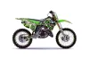 Kawasaki KX250 Dirt Bike Graphic Kit - 1999-2002 Mad Hatter Green