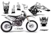 Kawasaki KX250F Dirt Bike Custom Graphic Kit - 2004-2005