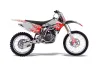 Kawasaki KX250F Dirt Bike Graphic Kit - 2004-2005 Diamond Flames Red