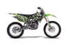 Kawasaki KX250F Dirt Bike Graphic Kit - 2004-2005 Mad Hatter Green