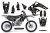 Kawasaki KX250F Dirt Bike Graphic Kit - 2006-2008 Reaper Black