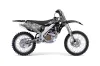Kawasaki KX250F Dirt Bike Graphic Kit - 2006-2008 Reaper Silver