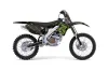 Kawasaki KX250F Dirt Bike Graphic Kit - 2006-2008 Silver Star - Reloaded Green