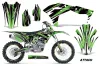 Kawasaki KX250F Dirt Bike Graphic Kit - 2017-2018 Attack Green