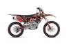 Kawasaki KX250F Dirt Bike Graphic Kit - 2017-2018 Attack Red