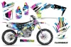 Kawasaki KX250F Dirt Bike Graphic Kit - 2017-2018 Flashback