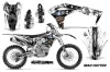 Kawasaki KX250F Dirt Bike Graphic Kit - 2017-2018 Mad Hatter White