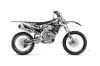 Kawasaki KX250F Dirt Bike Graphic Kit - 2017-2018 Mad Hatter White