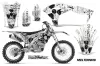 Kawasaki KX250F Dirt Bike Graphic Kit - 2017-2018 Meltdown White
