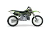 Kawasaki KX500 Dirt Bike Graphic Kit - 1988-2004 Mad Hatter Green