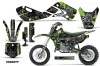 Kawasaki KX65 Dirt Bike Graphic Kit - 2002-2018 Toxicity Green