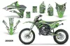 Kawasaki KX85 Dirt Bike Graphic Kit - 2014-2021 Deaden Green