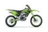Kawasaki KXF250 Dirt Bike Graphic Kit - 2009-2012 Diamond Flames Green
