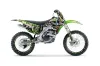 Kawasaki KXF250 Dirt Bike Graphic Kit - 2009-2012 Mad Hatter Green