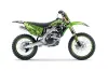 Kawasaki KXF250 Dirt Bike Graphic Kit - 2009-2012 Reaper Green