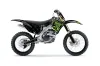 Kawasaki KXF250 Dirt Bike Graphic Kit - 2009-2012 Silver Star - Reloaded Green