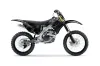 Kawasaki KXF250 Dirt Bike Graphic Kit - 2009-2012 Skulls and Hammers Silver