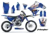 Kawasaki KXF250 Dirt Bike Graphic Kit - 2009-2012 T Bomber Blue