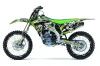 Kawasaki KXF250 Dirt Bike Graphic Kit - 2013-2016 Expo Green