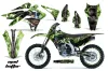 Kawasaki KXF250 Dirt Bike Graphic Kit - 2013-2016 Mad Hatter Green