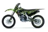 Kawasaki KXF250 Dirt Bike Graphic Kit - 2013-2016 Mad Hatter Green