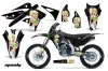 Kawasaki KXF250 Dirt Bike Graphic Kit - 2013-2016 Mandy Green