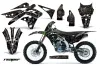 Kawasaki KXF250 Dirt Bike Graphic Kit - 2013-2016 Reaper Black