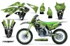 Kawasaki KXF250 Dirt Bike Graphic Kit - 2013-2016 Reaper Green
