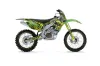 Kawasaki KXF450 Dirt Bike Graphic Kit - 2006-2008 Motorhead Green