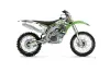 Kawasaki KXF450 Dirt Bike Graphic Kit - 2006-2008 Toxicity Green