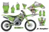 Kawasaki KXF450 Dirt Bike Graphic Kit - 2009-2011 T Bomber Green