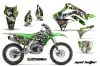 Kawasaki KXF450 Dirt Bike Graphic Kit - 2012-2015 Mad Hatter Green