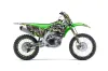 Kawasaki KXF450 Dirt Bike Graphic Kit - 2012-2015 Mad Hatter Green
