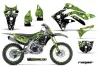 Kawasaki KXF450 Dirt Bike Graphic Kit - 2012-2015 Reaper Green