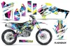 Kawasaki KXF450 Dirt Bike Graphic Kit - 2016 Flashback