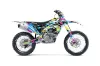 Kawasaki KXF450 Dirt Bike Graphic Kit - 2016 Flashback