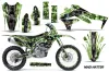 Kawasaki KXF450 Dirt Bike Graphic Kit - 2016 Mad Hatter Green