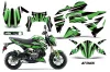 Kawasaki Z125 Pro Dirt Bike Graphic Kit - 2017-2024 Attack Green