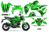 Kawasaki Z125 Pro Dirt Bike Graphic Kit - 2017-2024 Fade Green