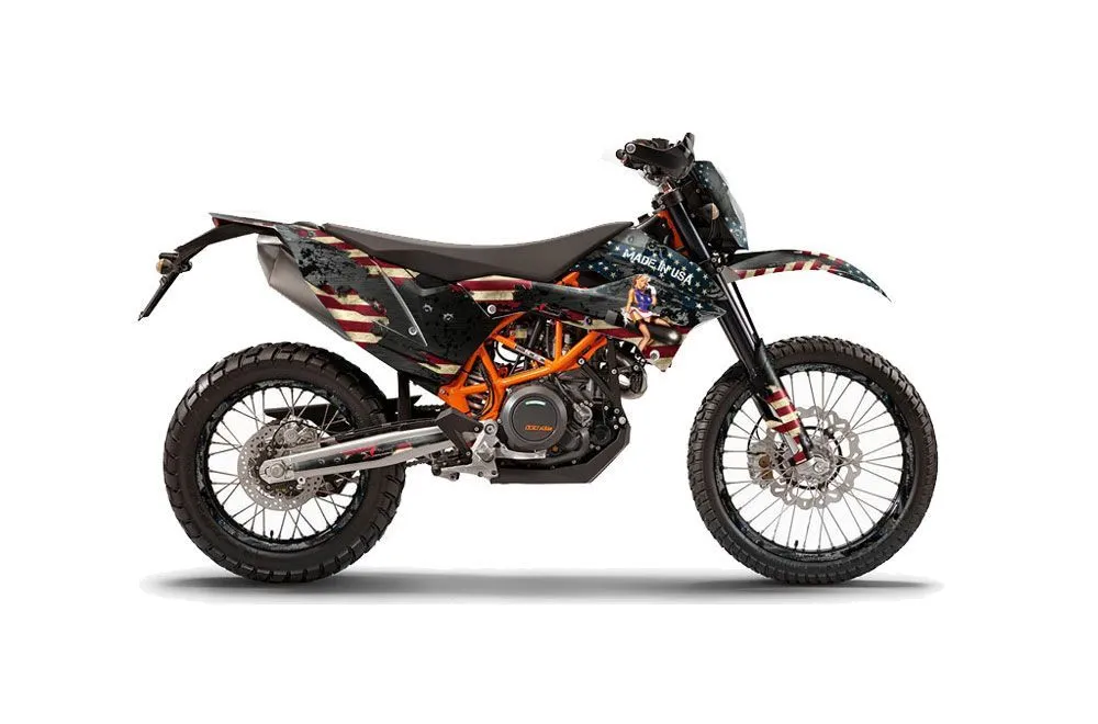 KTM Adventure 690 Enduro R Dirt Bike Graphic Kit - 2012-2018 WW2