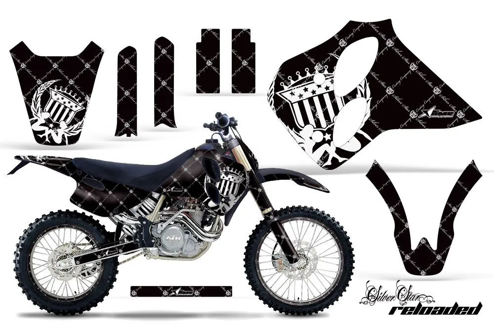 KTM C0 SX 4 Stroke Dirt Bike Custom Graphic Kit - 1993-1997