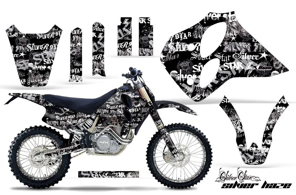 KTM C0 SX 4 Stroke Dirt Bike Custom Graphic Kit - 1993-1997