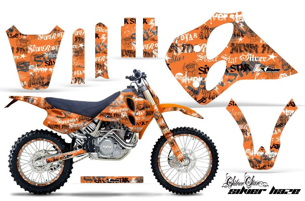 KTM C0 SX 4 Stroke Dirt Bike Custom Graphic Kit - 1993-1997