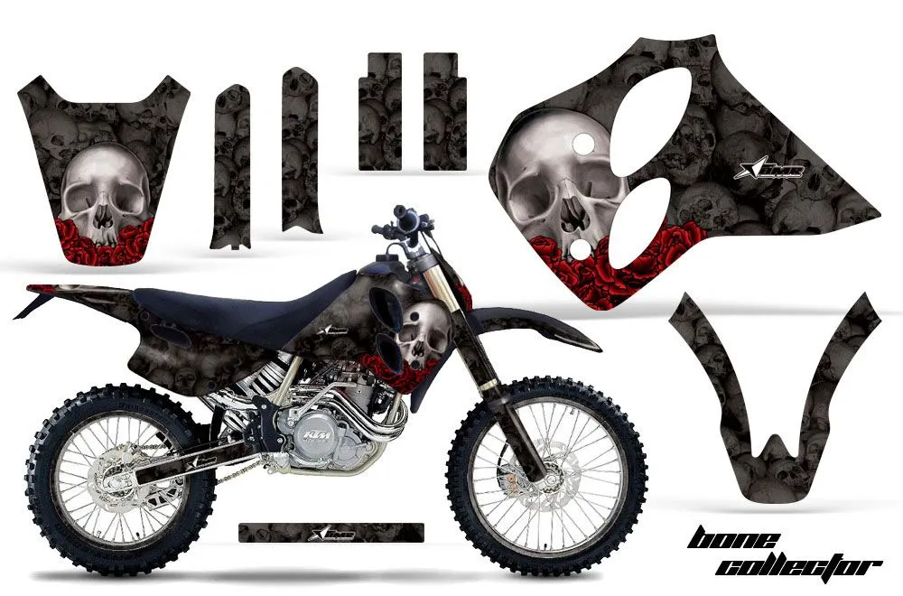KTM C0 SX / MXC 4 Stroke Dirt Bike Custom Graphic Kit - 1993-1997